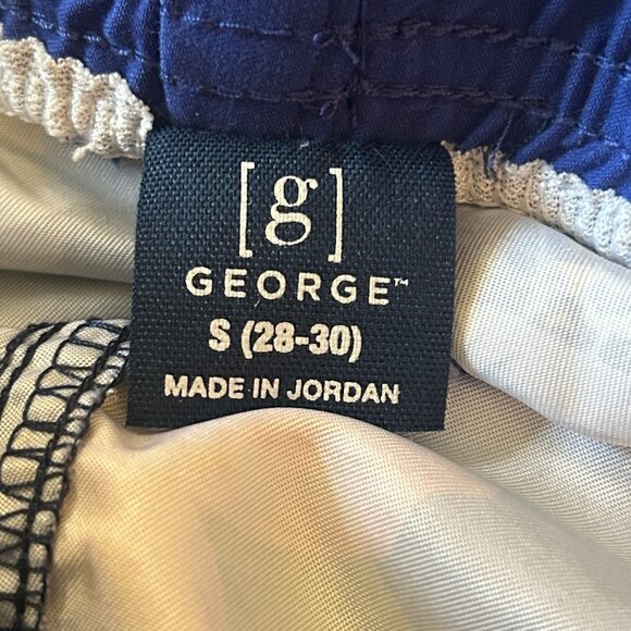 George brand men's swim shorts, tiger/floral print, sz S (28-30) - Picture 9 of 10